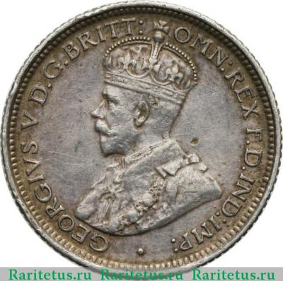 6 пенсов (pence) 1919 года   Австралия