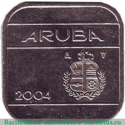 50 центов (cents) 2004 года   Аруба