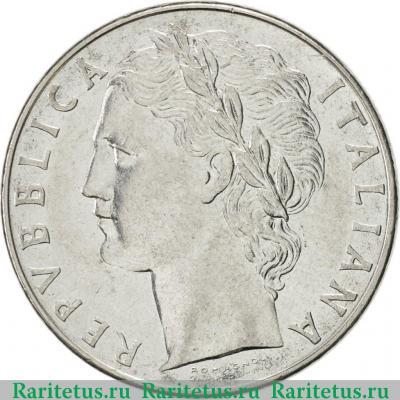 100 лир (lire) 1976 года   Италия