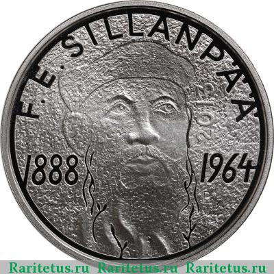Реверс монеты 10 евро (euro) 2013 года  Силланпяя Финляндия proof