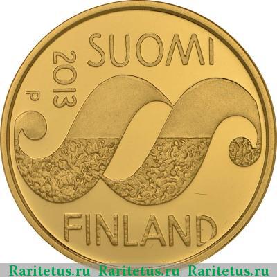 100 евро (euro) 2013 года  парламент Финляндия proof