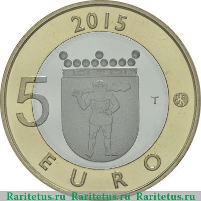 5 евро (euro) 2015 года  Лапландия Финляндия
