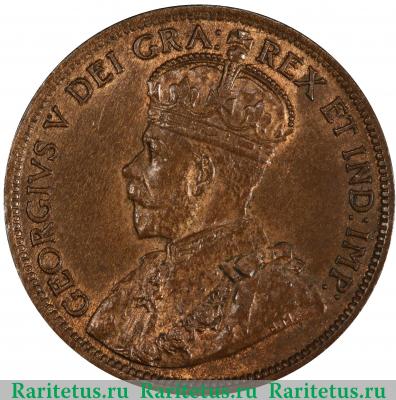 1 цент (cent) 1918 года   Канада