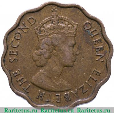 1 цент (cent) 1972 года   Британский Гондурас