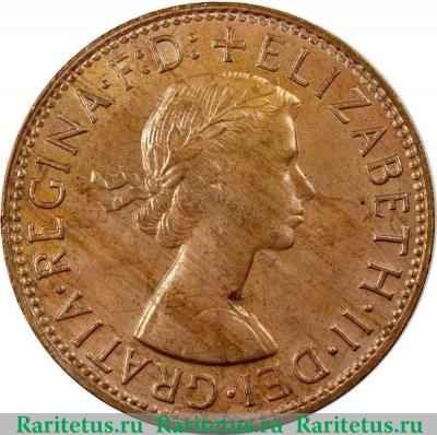 1 пенни (penny) 1963 года   Австралия
