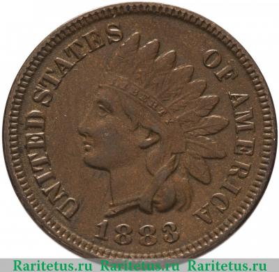 1 цент (cent) 1883 года   США
