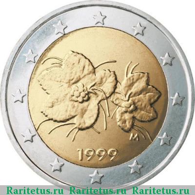 2 евро (euro) 1999 года M Финляндия