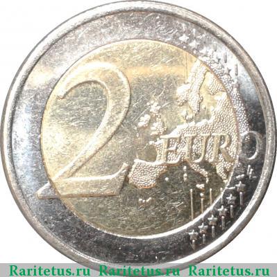 Реверс монеты 2 евро (euro) 2012 года  Финляндия