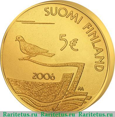 5 евро (euro) 2006 года  Аландские острова Финляндия