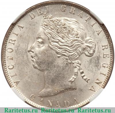 50 центов (cents) 1900 года   Канада