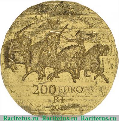 200 евро (euro) 2016 года  Матильда Франция