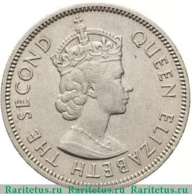 1 шиллинг (shilling) 1962 года   Фиджи