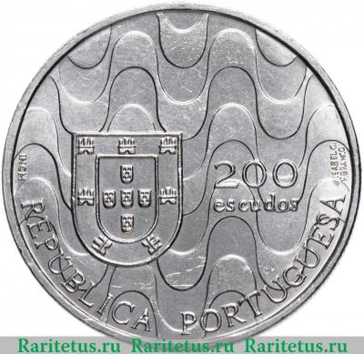 200 эскудо (escudos) 1992 года  Евросоюз Португалия