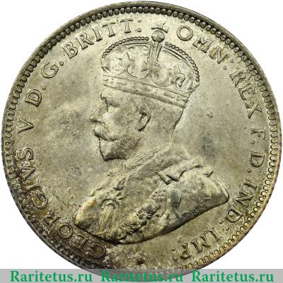 1 шиллинг (shilling) 1925 года   Австралия
