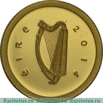20 евро (euro) 2014 года  битва при Клонтарфе Ирландия proof