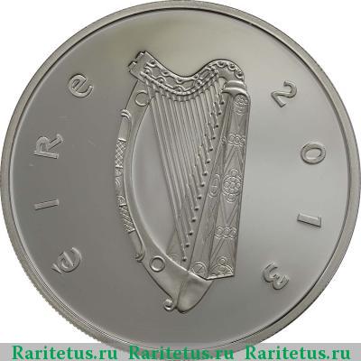 10 евро (euro) 2013 года  Джеймс Джойс Ирландия proof