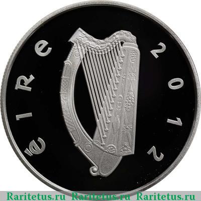 10 евро (euro) 2012 года  Коллинз Ирландия proof