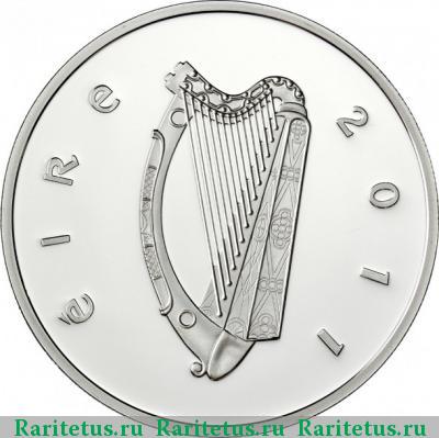 10 евро (euro) 2011 года  Святой Брендан Ирландия proof