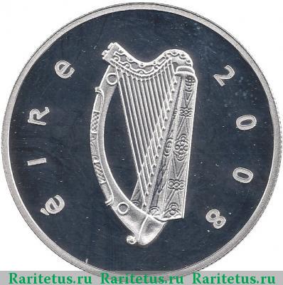 10 евро (euro) 2008 года  Скеллиг-Майкл Ирландия proof