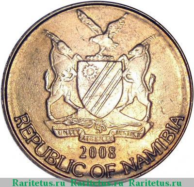 1 доллар (dollar) 2008 года   Намибия