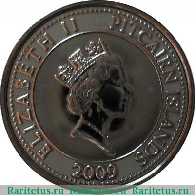 20 центов (cents) 2009 года   Острова Питкэрн