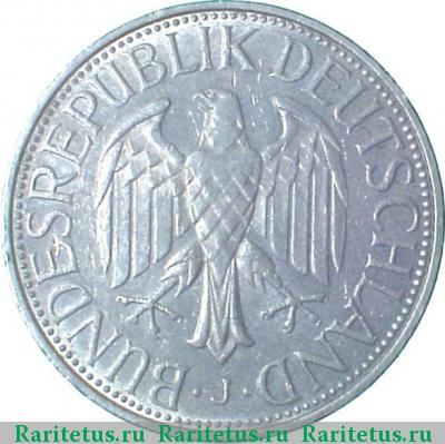 1 марка (deutsche mark) 1991 года J Германия