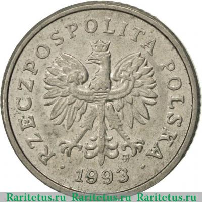 10 грошей (groszy) 1993 года   Польша