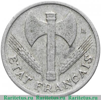 50 сантимов (centimes) 1942 года   Франция
