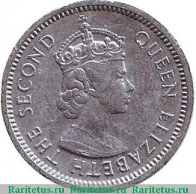 5 центов (cents) 1991 года   Белиз