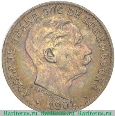 5 сантимов (centimes) 1901 года   Люксембург