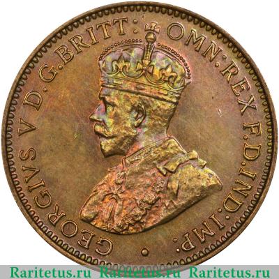 3 пенса (pence) 1934 года   Британская Западная Африка