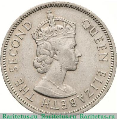 1 шиллинг (shilling) 1958 года   Фиджи