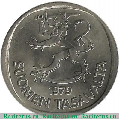 1 марка (markka) 1979 года К Финляндия