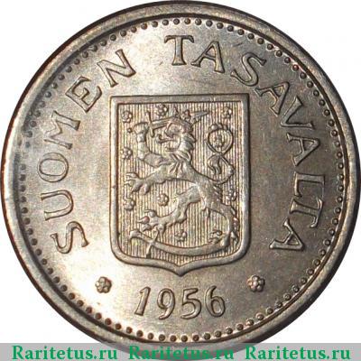 100 марок (markkaa) 1956 года H 