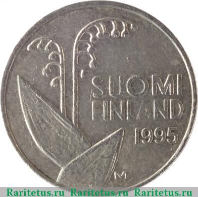 10 пенни (pennia) 1995 года М Финляндия