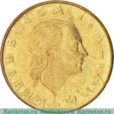 200 лир (lire) 1977 года   Италия
