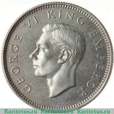 6 пенсов (pence) 1937 года   Новая Зеландия