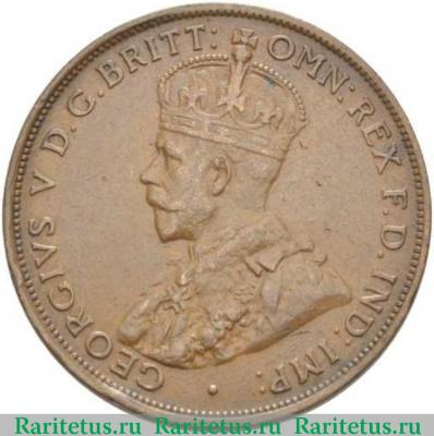 1 пенни (penny) 1931 года   Австралия