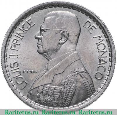 10 франков (francs) 1946 года   Монако