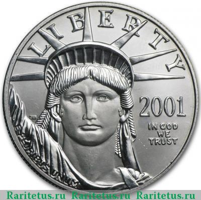 100 долларов (dollars) 2001 года  США