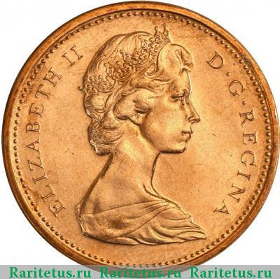 1 цент (cent) 1972 года  Канада