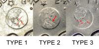 Деталь монеты 1 доллар (dollar) 1972 года  США