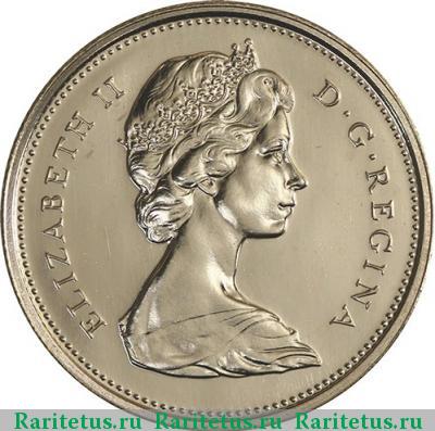 25 центов (квотер, cents) 1974 года  Канада