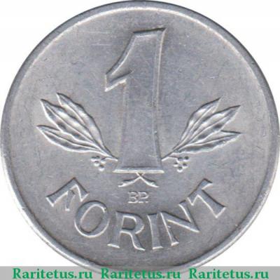 Реверс монеты 1 форинт (forint) 1981 года   Венгрия