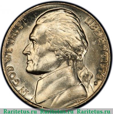 5 центов (cents) 1978 года D США