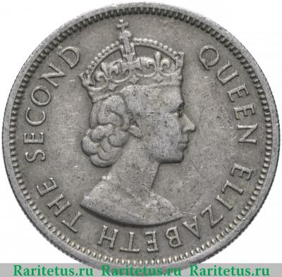 25 центов (cents) 1976 года   Белиз
