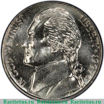 5 центов (cents) 1997 года D США