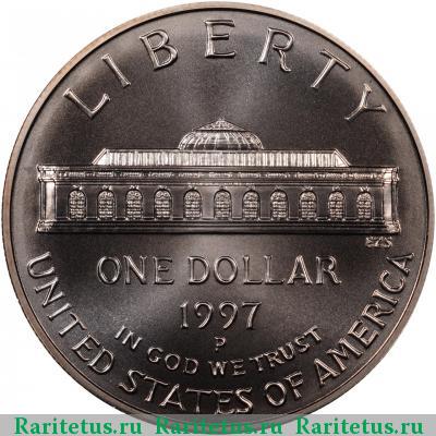 1 доллар (dollar) 1997 года P США