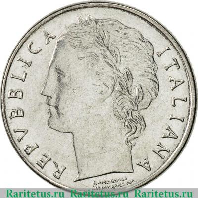 100 лир (lire) 1992 года   Италия