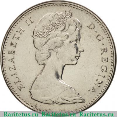 5 центов (cents) 1967 года   Канада